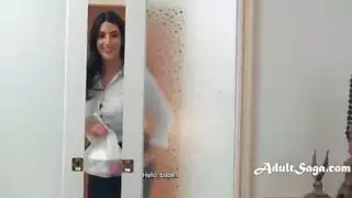 زوجة تنغمس في شؤون مكتب زوجها السمين مايكل فيغاس، كارلا لين، سارة عربي