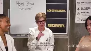 ما بعد العربدة مثليه بودكاست كينا جيمس، ريغان فوكس، بري ميلز، آنا كلير كلاودز، أوليفيا جاي، سارة العربية، ليتل بوك