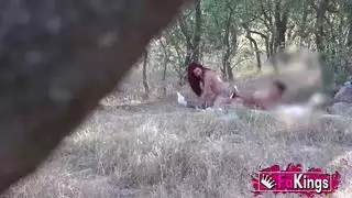 تم القبض عليه الأحمر: جلسة جنسية صوفيا سانتانا مع شخص غريب