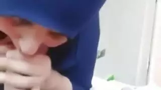 محجبة جزائرية تمص الزب وتضحك